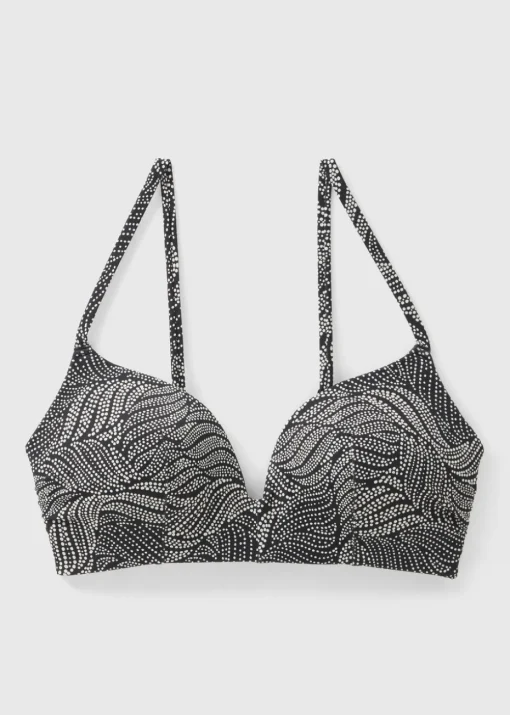 Black Spot Comfort Bikini Top