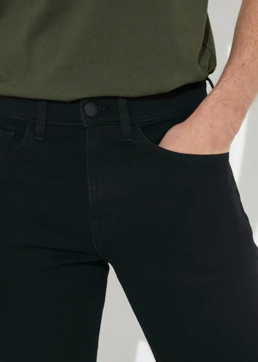 Black Stretch Slim Fit Jeans