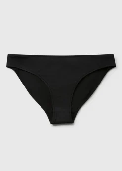Black Twist Bikini Bottoms
