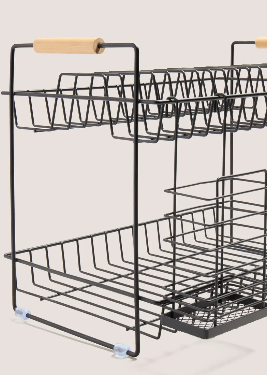 Black Two Tier Drainer