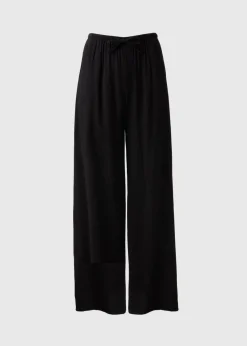 Black Wide Leg Trousers