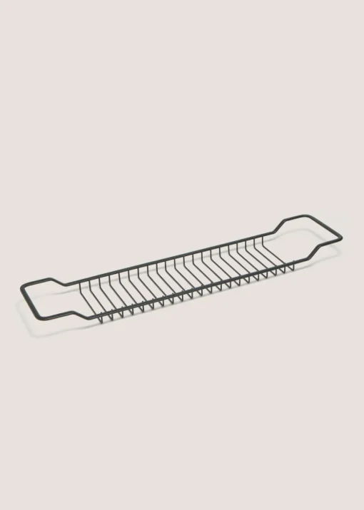 Black Wire Bath Tray (72x16x5cm)