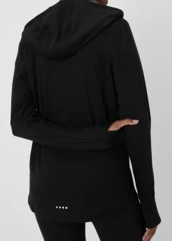 Black Zip Up Hoodie