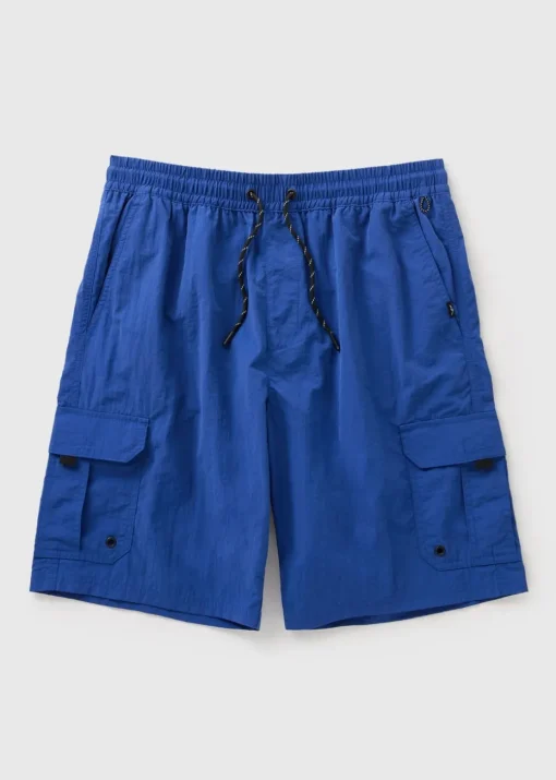 Blue Cargo Swimming Shorts