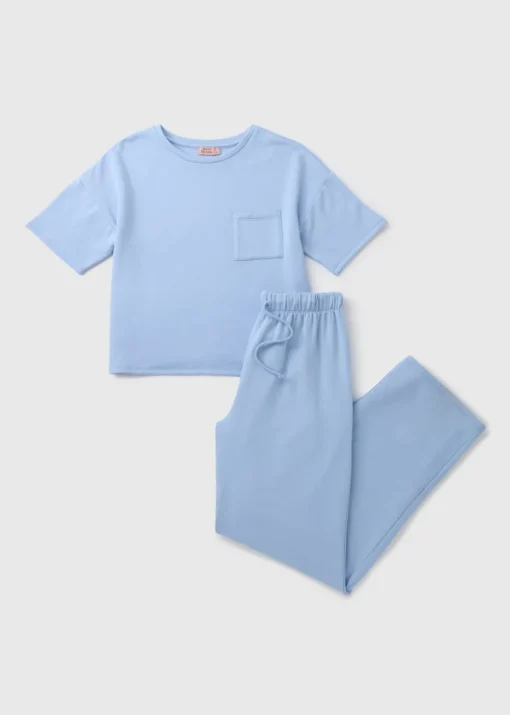 Blue Lounge Pyjama Set