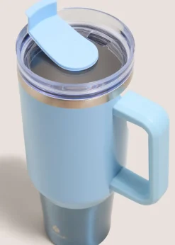 Blue Metallic Atlas Cup