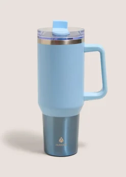 Blue Metallic Atlas Cup