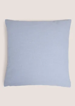 Blue Ornate Embroidery Cushion