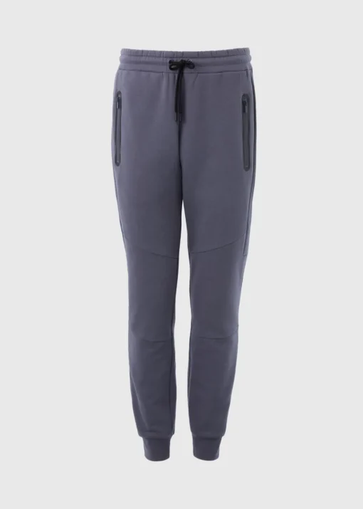 Blue Panel Jogging Bottoms