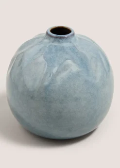 Blue Reactive Vase
