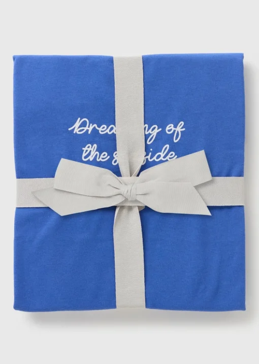 Blue Seaside Short Pyjama Set