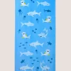 Blue Shark Kids Beach Towel