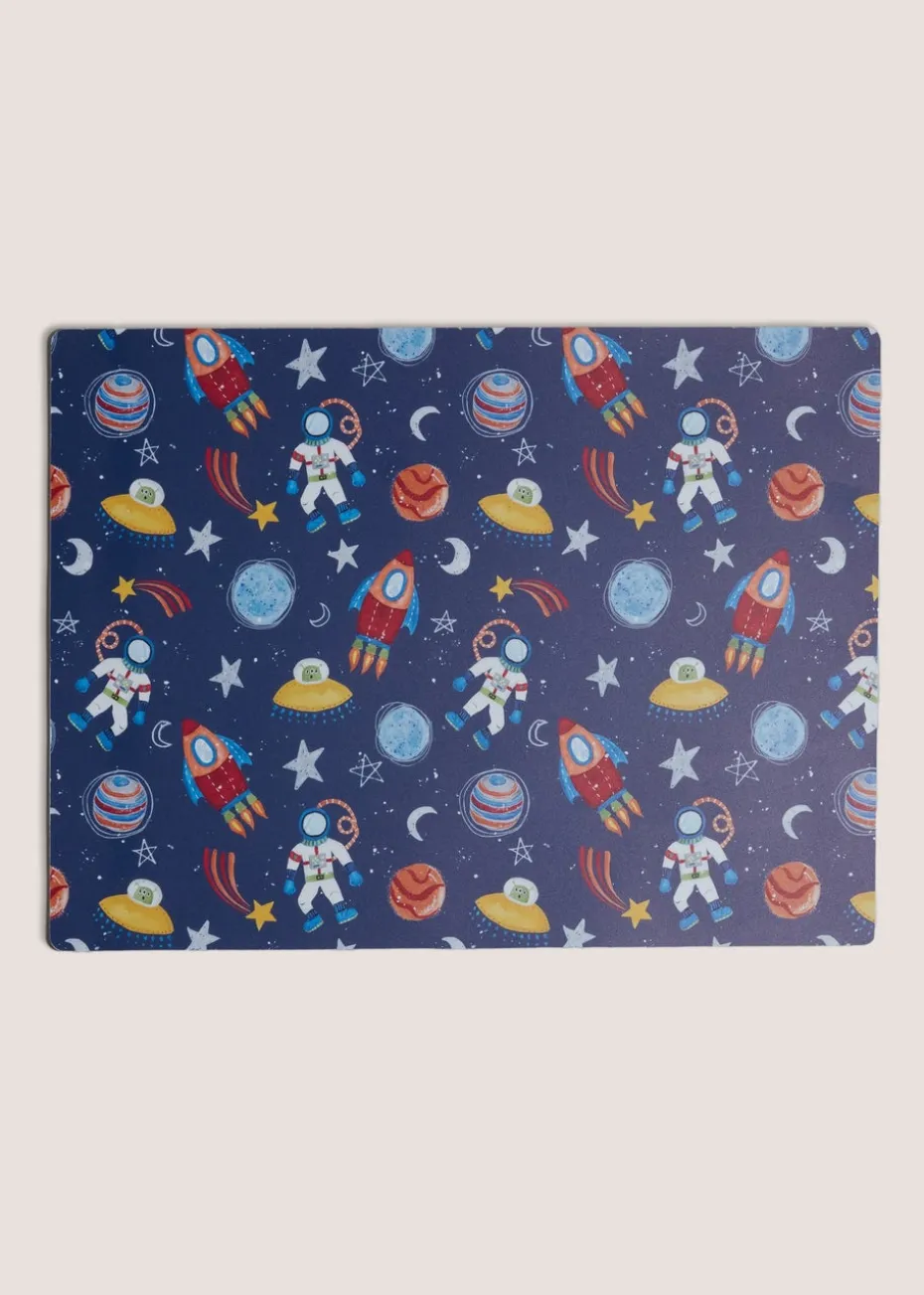 Blue Space Padded Placemat (40cm x 30cm)