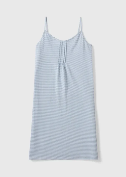 Blue Stripe Chemise Nightie