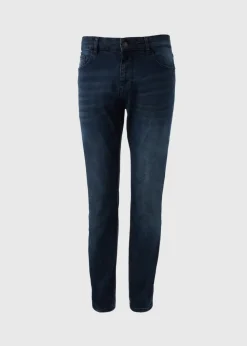 Blue Tapered Slim Fit Jeans