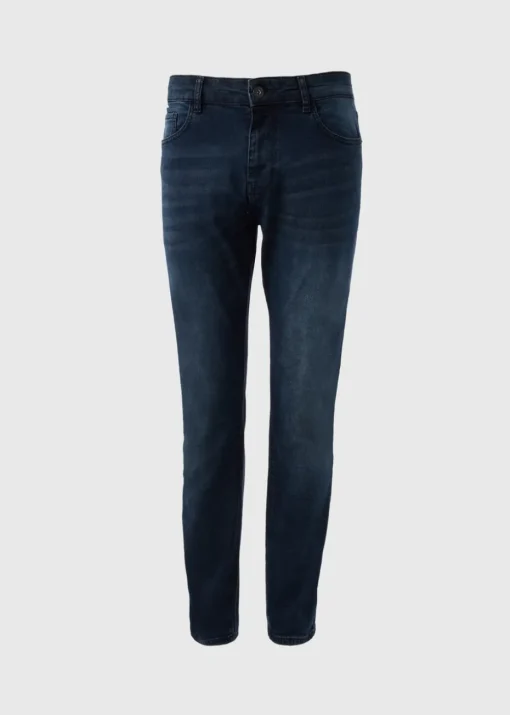 Blue Tapered Slim Fit Jeans