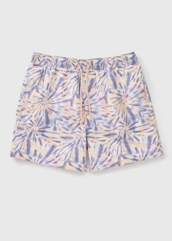 Blue Tie Dye Swim Shorts