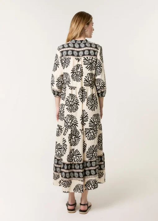 Blue Vanilla Black Oversized Smock Dress