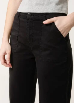 Blue Vanilla Black Wide Leg Pocket Trouser