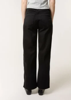 Blue Vanilla Black Wide Leg Pocket Trouser