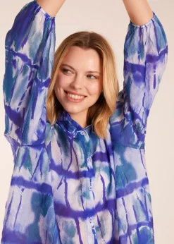 Blue Vanilla Blue Tie Dye Shirt