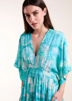 Blue Vanilla Blue V Back And Front Jumpsuit