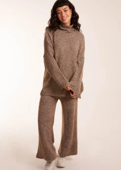 Blue Vanilla Cosy High Neck Jumper Set