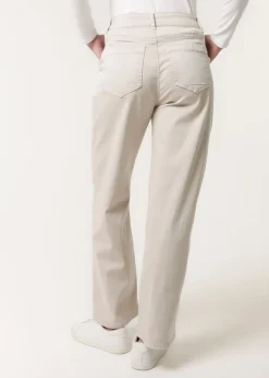Blue Vanilla Sand Wide Leg Pocket Trouser