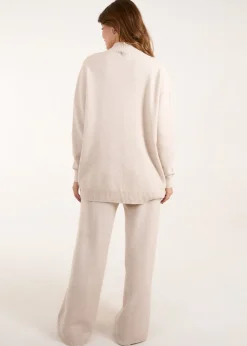 Blue Vanilla Stone Knitted Star Jumper + Trouser Set