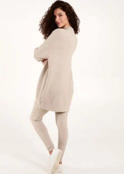 Blue Vanilla Stone Ribbed Jumper & Knit Legging Set
