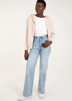 Blue Vanilla Stone Zip Up Hoodie