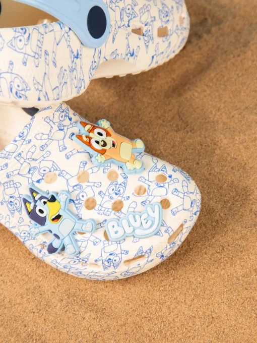 Bluey & Bingo Kids Grey Clogs (Younger 6-12 Older)