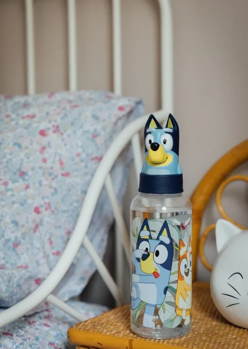 Bluey Blue Lunch Set With 3D Bottle