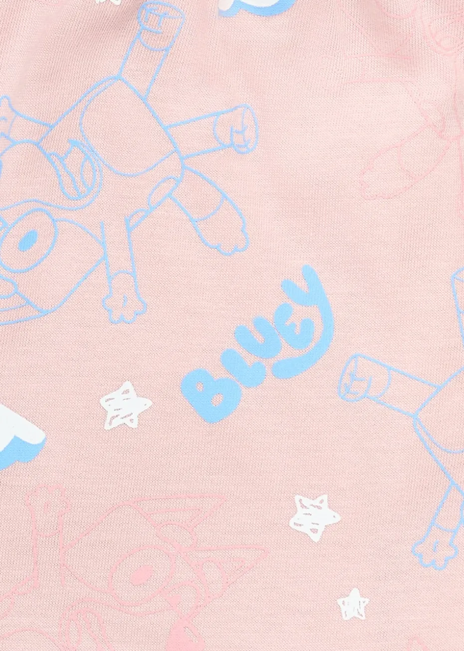 Bluey Kids Pink Pyjama Set