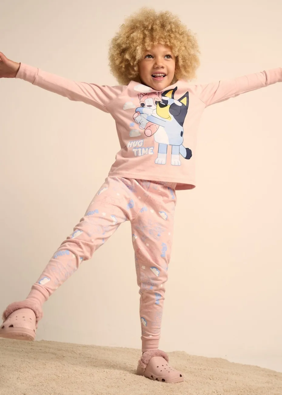 Bluey Kids Pink Pyjama Set
