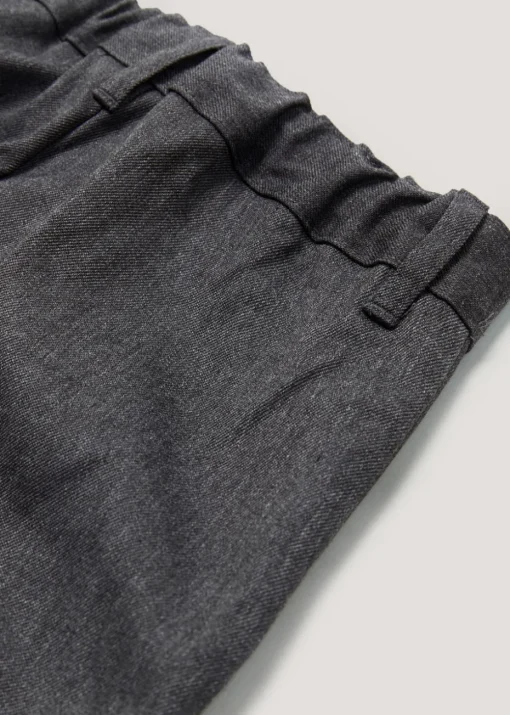 Boys 2 Pack Grey Classic Fit School Trousers (3-15yrs)