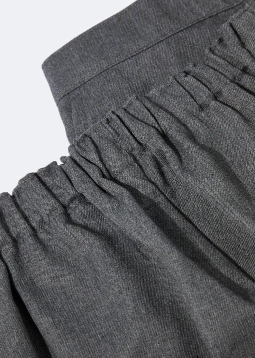 Boys 2 Pack Grey Pull On School Trousers (3-11yrs)