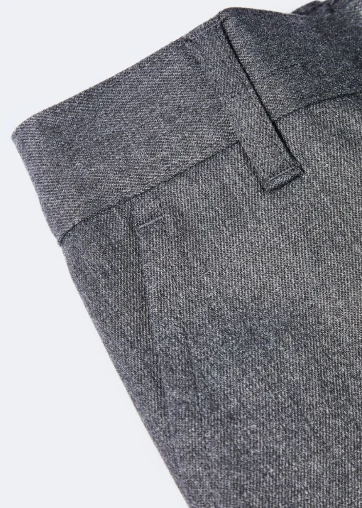 Boys 2 Pack Grey Skinny Fit School Trousers (6-13yrs)