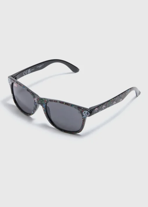 Boys Black Avengers Sunglasses