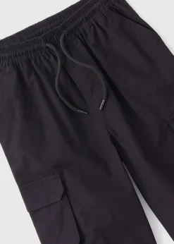 Boys Black Cargo Trousers (1-7yrs)