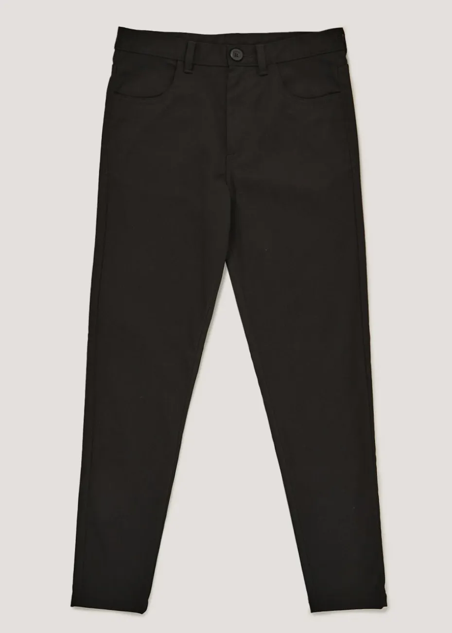 Boys Black School Jeans (4-16yrs)