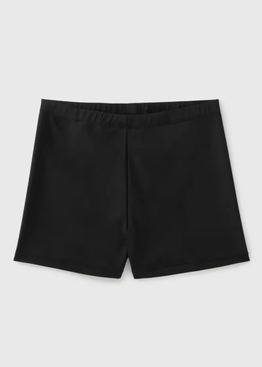 Boys Black Swimming Trunks (3-13yrs)