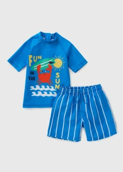 Boys Blue Crab Swim Set (1-7yrs)