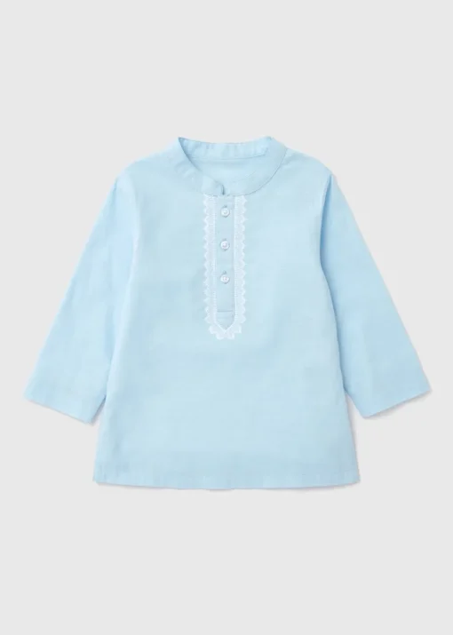 Boys Blue Kurta Shirt (1-7yrs)