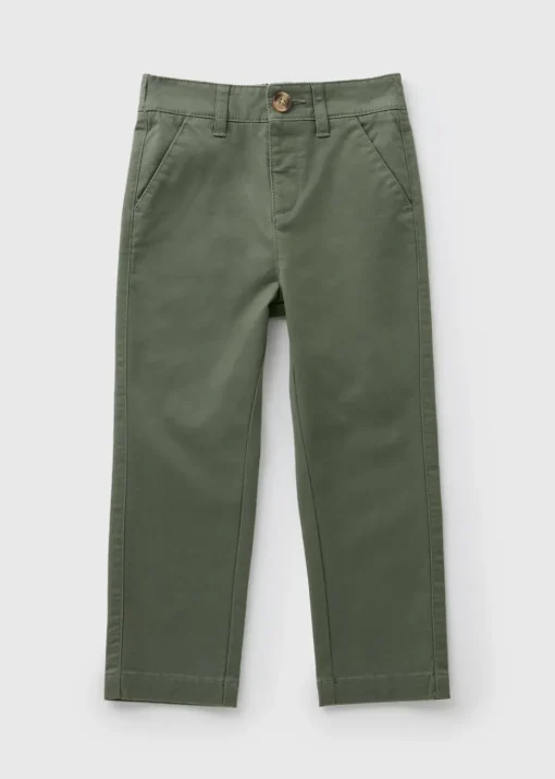 Boys Khaki Chino Trousers (1-7yrs)