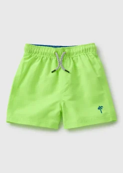 Boys Lime Swim Shorts (1-7yrs)