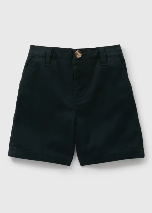 Boys Navy Chino Shorts (1-7yrs)