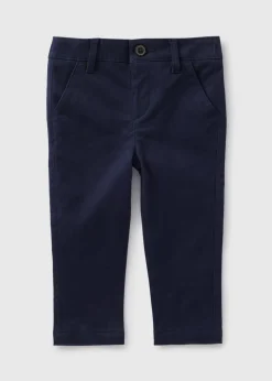 Boys Navy Chinos (1-7yrs)
