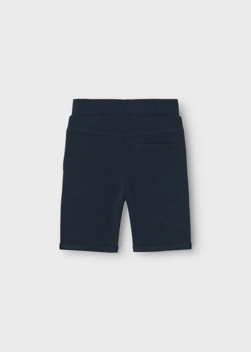 Boys Navy Jersey Jogger Shorts (7-15yrs)