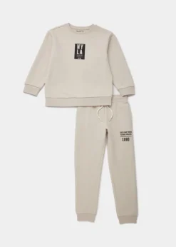 Boys Stone NY LA Sweatshirt & Joggers Set (4-13yrs)